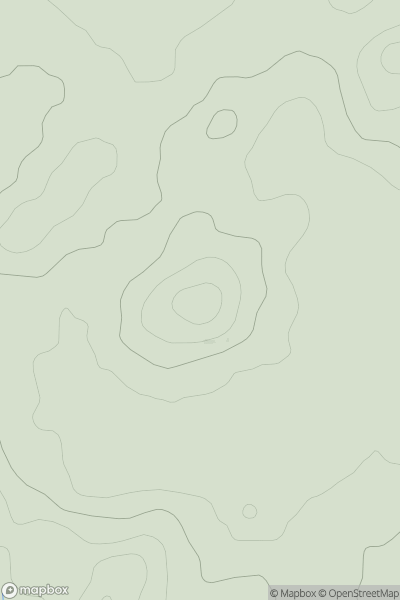 Thumbnail image for Yarlside [Lancashire, Cheshire and S Pennines] showing contour plot for surrounding peak